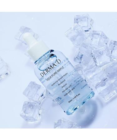 DERMA:D Korean Ampoule with Hyaluronic Acid Serum for Face Hydrating Formula with Panthenol Vitamin C & Retinol Multi-Benefit Skincare Serum to Refresh and Enhance the Look of Skin 1.69 fl oz - Buy Online on GoSupps.com