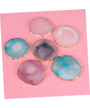 KALLORY Makeup Pallet Round Tray Nail Painting Tray Manicure Resin Palette Gel Finished Nail Art Nail Polish Medium Purple - Buy Online on GoSupps.com
