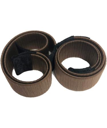 Brown Hair Bun Maker Donut - Easy Snap French Twist Styling Bands - Buy Online on GoSupps.com