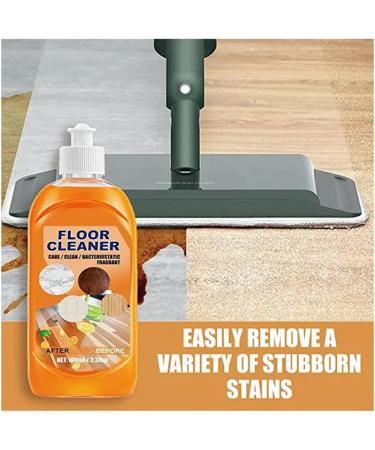 Probablei Multi-Purpose Floor Cleaner Multi-Purpose Floor Cleaner Powerful Decontamination Floor Cleaner Restore Shine To Hardwood Floors for Wood Floors Ceramic Tiles Marble (2pcs) - Buy Online on GoSupps.com