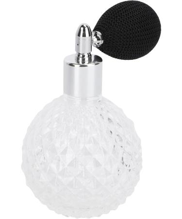 100ml Vintage Glass Perfume Bottle Perfume Spray Refillable Spray Bottle Dispenser with for Home Perfume Travel (Caps in Random Colours) - Buy Online on GoSupps.com