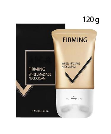 AH-8 Neck Firming Cream Tighten and Lift Neck Cream with Double Roller Neck Tightening Cream for Lifting and Tightening Moisturizing And Nourishing 120g/4.23oz Gold - Buy Online on GoSupps.com