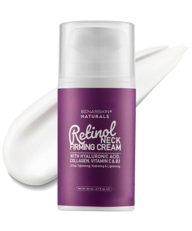 Retinol Neck Firming Cream: Advanced Face Tightening and Lifting Cream with Hyaluronic Acid Collagen and Vitamin C - Tightening Wrinkles Firming Sagging Skin on Face Neck D collet - 2.7 Oz 2.7 Ounce (Pack of 1)