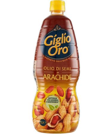  Italian Gourmet E.R. Carapelli Giglio Oro Peanut Seed Oil 100% Italian Food Grade 6 x 1 l + Italian Gourmet Pulp 400 g - Buy Online on GoSupps.com