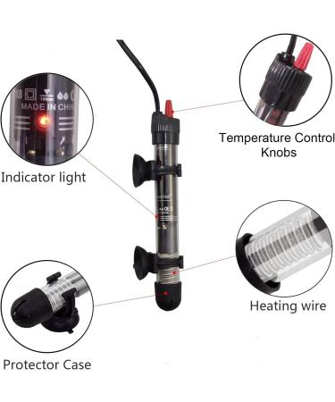 ESOES 80L Waterproof Aquarium Heater with Thermostat - 100W Underwater Heater for Turtles & Fish | Reliable & Efficient Heating Solutions - Buy Online on GoSupps.com