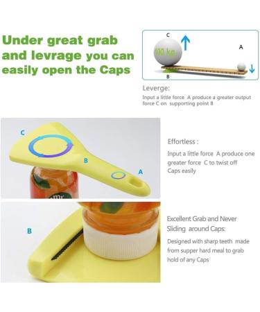 Bottle Opener for Twist-Off Type Caps Water Bottle Opener Soda Bottle Opener Juice Bottle Openers Twist-Off for Weak Hands Seniors with Arthritis Elderly - Buy Online on GoSupps.com