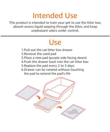 Amazon Basics Cat Pad Refills - Fresh Scent 40 Count - Buy Online on GoSupps.com