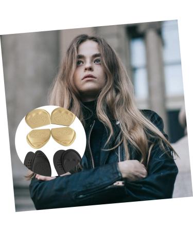 FOMIYES Forefoot Half Size Insoles - 8 Pairs Cushion Pads for Black Heels & Plantar Support - Sticky Foam Shoe Inserts for Comfort - Buy Online on GoSupps.com