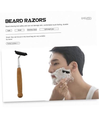 Healeeved Bamboo Grip Back Trimmer - 4-Piece Men's Shaving Tool Set for Easy Back Grooming - Buy Online on GoSupps.com