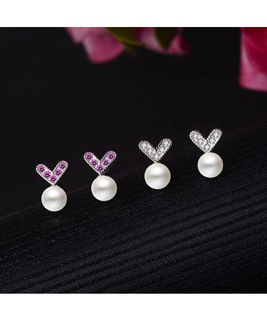 Dorina Ear Acupressure Magnetic Therapy Detox Earrings - Slimming Lymph-Detox Jewelry (Pink 1 Pair) - Buy Online on GoSupps.com