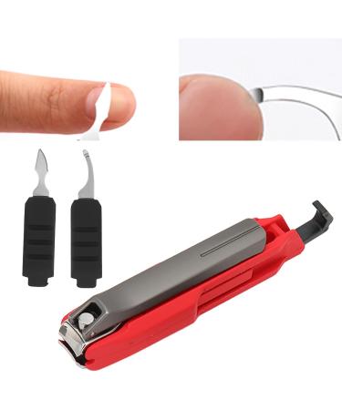 Nail Clippers Manicure Clippers Mobile Phone Support Wear Resistant for Nail Salon for Household(Red Black) - Buy Online on GoSupps.com