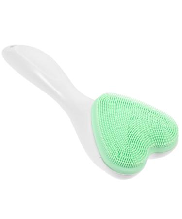 Beavorty Love Facial Cleansing Brush Facial Cleansing Brush Face Scrubber Face Scrubber Exfoliator Face Exfoliating Brush Exfoliate for Face Scrubber Face Scrubber for Women Facial Brush