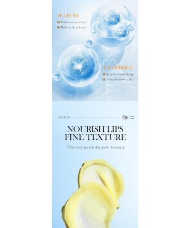 Fruit Lip Scrub Gentle Exfoliator Hydrating Scrub for Lip Prep Lip sleeping Mask Exfoliator & Moisturizer Lip Scrub Balm For Lightening & Brightening Dark Lips Overnight Hydration (Strawberry) - Buy Online on GoSupps.com