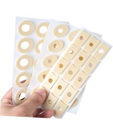 CLISPEED 4sheets Latex Corn Stickers Feet Corn Pad Corn Shoes Sticker Foam Stickers Corn Protector Cushions Toe Separator Silicone Gel Corn Pads for Toe Cushions Pads Foot Latex Sponge - Buy Online on GoSupps.com