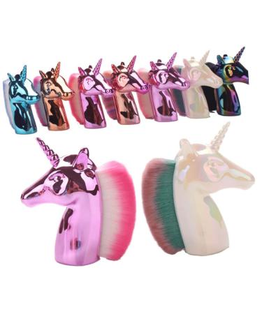 Buy Professional 1pc Foundation & Concealer Brush - Women's Makeup Brush Set for Flawless Application - Blue 9x8cm - Buy Online on GoSupps.com