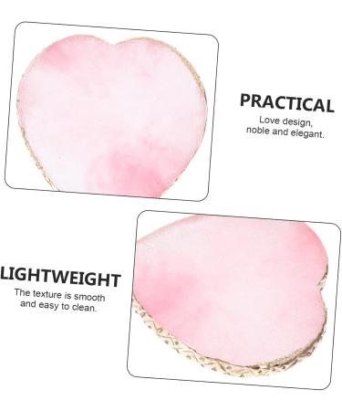 Palette de Nail Art C ur en R sine Rose Surface Lisse pour M lange de Couleurs Cosm tique Professionnel et Utilisation Maison - Buy Online on GoSupps.com