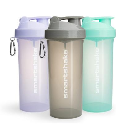 SmartShake Shaker Lite Series - Aqua Green (Turquoise Glossy) 165g | Premium Shaker for Smoothies & Supplements - Buy Online on GoSupps.com