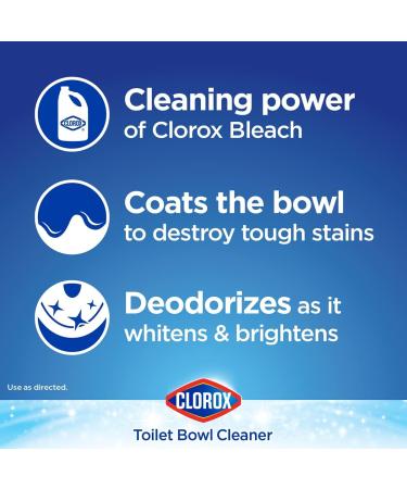 Clorox Toilet Bowl Cleaner with Bleach Variety Pack - 24 Fl Oz (Pack of 4) - Buy Online on GoSupps.com