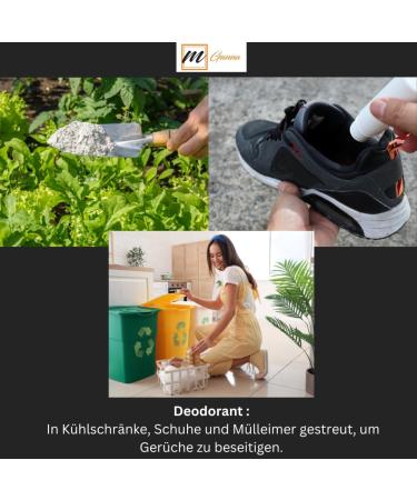  mGanna 100% Natural Diatomaceous Earth Powder for Skin Exfoliation Health and Cosmetic Formulations 227 g - Buy Online on GoSupps.com