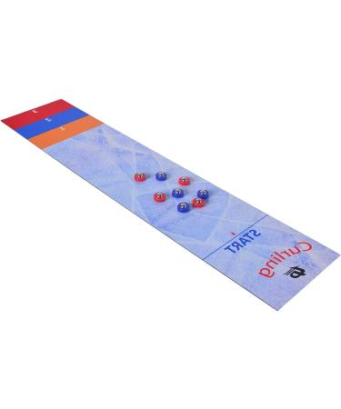 N/Q 3 in 1 Table Top Shuffleboard, Curling, and Bowling Game Set - Portable Family Fun for Home, School, and Travel - Ideal Gift for Kids 6 and Up - Compact Storage Solution - Buy Online on GoSupps.com