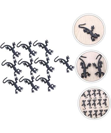 Ibasenice 10-Pack Halloween Gecko Toys | Creepy Mini Gecko Decorations (3.5x8cm) for Spooky Festivities | International Shipping Available - Buy Online on GoSupps.com