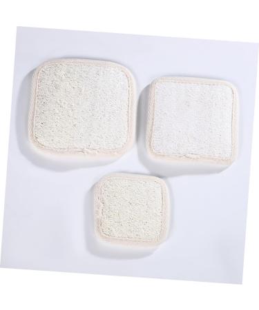 5pcs Healeved Loofah Shower Rub & Makeup Remover Pads - Perfect for Body & Facial Scrubbing - Buy Online on GoSupps.com