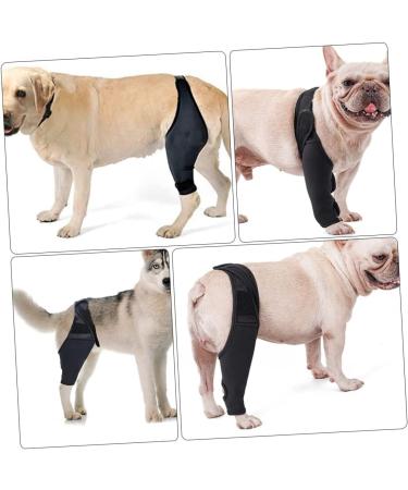 GANAZONO Pet Injury Supply Comfy Dog Acl Puppy Knee Comfortable Elbow Pads Neoprene Fabric L 1 - Buy Online on GoSupps.com