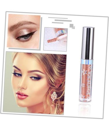 FOMIYES Makeup Eyeshadow 2pcs Eyeshadow Glitter Eyeliner Liquid Eyeliners Glow Women Makeup Eye Shadow Pearlescent - Buy Online on GoSupps.com