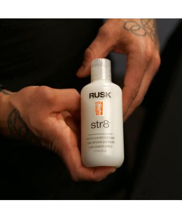 RUSK Designer Collection Str8 Anti-Frizz & Anti-Curl Lotion 6 Oz - Greaseless Styling for Frizz-Free, Smooth Hair - Buy Online on GoSupps.com