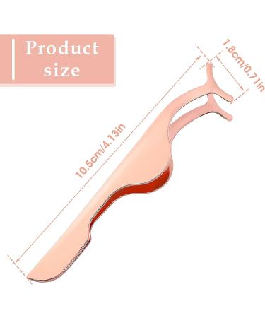 WLLHYF Rose Gold Eyelash Applicator Tool for Easy Fake Lash Application and Removal - Buy Online on GoSupps.com