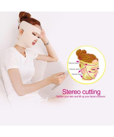 Facial Slimming Belt V-line Mask for Double Chin Removal and Weight Loss (M) - Buy Online on GoSupps.com