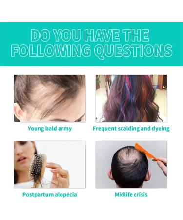 kawehiop 2 Set of Women Men Volume Hair Growth Essence Roller Adults Regrowth Follicle Moisturizing Serum Haircare Beauty Supplies 2Set - Buy Online on GoSupps.com