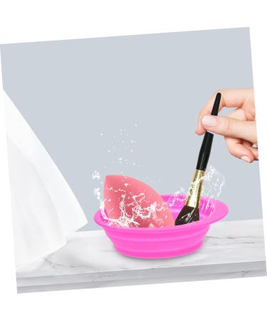 DOITOOL Cleaning Pad Silicone Makeup Cleaning Brush Silicone Brush Cleaning Mat Makeup Brush Cleaner Pad Makeup Egg Cleaner Eye Brush Washing Pad Cleaning Box Cosmetic Silica Gel 14.5x11cm Rosy - Buy Online on GoSupps.com