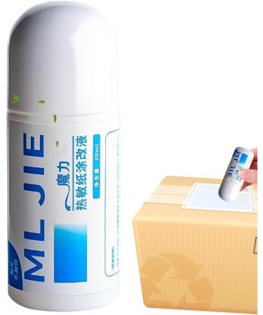 Thermal Paper Data Protection Liquid | Traceless Data Coverage Correction Liquid Home Office Document Correction Liquid for Identity Address Wobblo - Buy Online on GoSupps.com