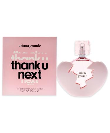 Ariana Grande Thank U Next Women EDP Spray 3.4 oz Floral 3.4 Fl Oz (Pack of 1)