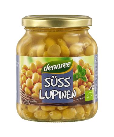dennree dennree Organic Sweet Lupin in a glass jar 340 g