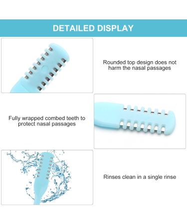 HENGBIRD Nasal Hair Cutter Nose Hair Trimmer for Women 2in1 Nose Hair Trimmer Gnat Hair Mens Shaver Without Power Hygienic Manual DoubleSided Nose Hair Cutter 5 Colors 5 Pieces - Buy Online on GoSupps.com