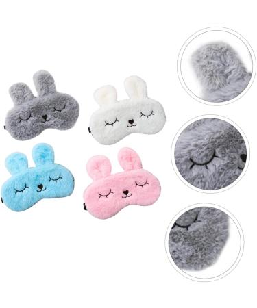 Beaupretty 4pcs Breathable Plush Goggles Facial Mask | Shop Internationally - Buy Online on GoSupps.com