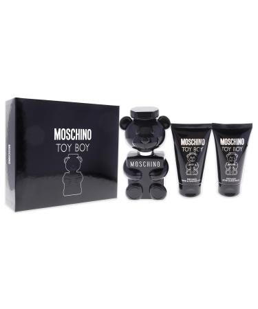 Moschino Moschino Toy Boy Men 1.7oz EDP Spray 1.7oz Bath and Shower Gel 1.7oz After Shave Balm 3 Pc Gift Set - Buy Online on GoSupps.com
