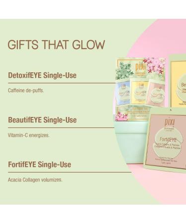 Pixi Beauty Holiday Eye Patch Trio | 3 Single Use Eye Patches for Depuffing, Hydrating & Toning Under-Eyes | 3 pairs, 6 patches 3 Pairs (Pack of 1) Multi-Colored - Buy Online on GoSupps.com