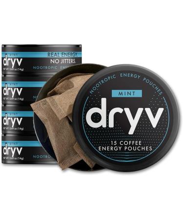 Dryv Energy Pouches - 5 Pack Mint Pouches