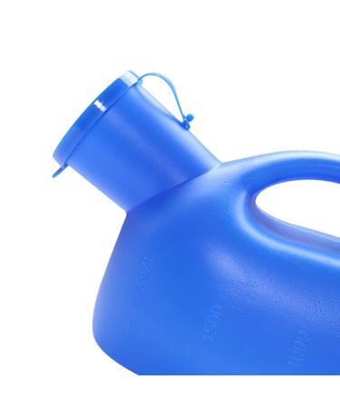 Men's Urinal with Hand held Portable Urine Cup Urinal for Men Spill Proof Men's Potty Portable Urinal Pee Bottle 2000 ML - Buy Online on GoSupps.com