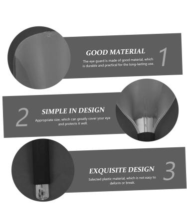 Healvian 1 PC Barber Mask Barber Hair Salon Tool Protection Stain Hairspray Face Cover Spray for Hair Eyelash Hair Protector Hairdressers Mask Brushes for Facials Masks Hair Stylist Mask - Buy Online on GoSupps.com