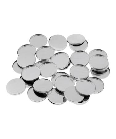 Buy 50x Round Empty Makeup Pans 36mm for Magnetic Eyeshadow - Ideal for Custom Makeup Refills & Organizing - Buy Online on GoSupps.com