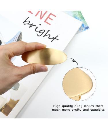 Cinaci 7pcs Elegant Gold Metal Hair Clips | Decorative Hairpins for Women & Girls - International Shipping Available - Buy Online on GoSupps.com