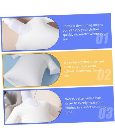 Abaodam Drying Bag Dryer Portable Lightweight Dryer Bag Coat Clothing Dryer Bag Bag Clothes - Buy Online on GoSupps.com
