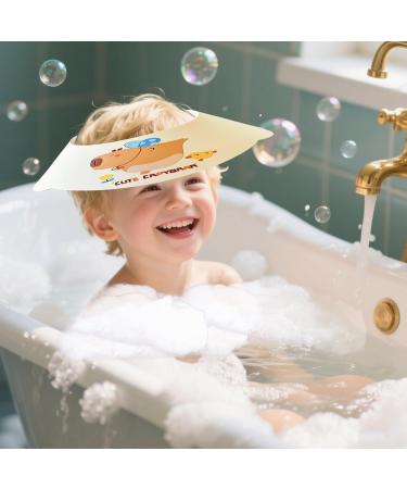 Baby Helmet Toddler Protective Hat Toddler Bump Head Protective Hat Splash Proof Baby Shampoo Cap Capybara Pattern Toddler Swim Cap with Adjustable DesignBaby Bath Shield for Eyes Nose Neck - Buy Online on GoSupps.com