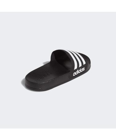 Buy adidas Unisex Kids Adilette Shower Slippers 35 EU - Core Black Ftwr White - International Shipping Available - Buy Online on GoSupps.com