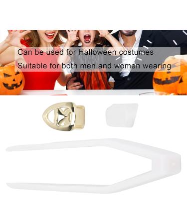 Teeth Brace Decoration Hip Hop Teeth Decoration Copper 2 Single for Concert for Party(gold) - Buy Online on GoSupps.com