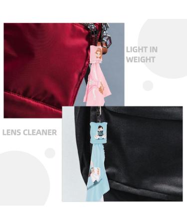 Healvian 6pcs Glasses Cleaning Cloth Keychain | Portable Screen Lens Cleaner Wipes for Eyeglasses Camera Lenses & Cell Phones Perfect Travel Accessory - Buy Online on GoSupps.com